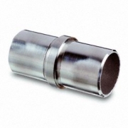 Buisverbinder 180° doorlopend met 6mm naad