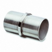 Buisverbinder 180° doorlopend met naad - D12mm