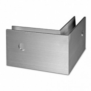 Buiten hoekprofiel Easy-Glass Slim voor zijmontage