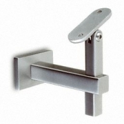 Handrailingsteun variabel square line 40x40 - wand-vlak
