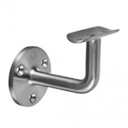 Handrailingsteun wand-buis met kabeltoevoer