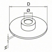 Rubbers voor glasadapters