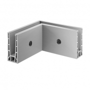 Binnen hoekprofiel Easy-Glass Pro voor zijmontage