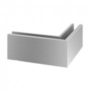 Buiten hoekprofiel Easy-Glass Pro F voor topmontage