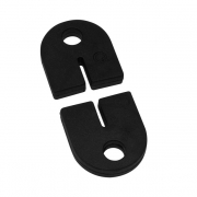 Rubbers voor glasklemmen en plaatadapters