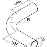 Bochtstuk 90°