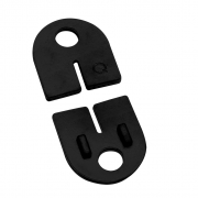 Rubbers voor glasklemmen en plaatadapters