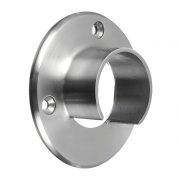 Wandbevestiging voor rond U-profiel