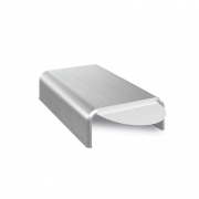 Verbinder recht - geanodiseerd