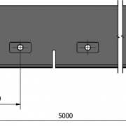 Basisprofiel OnLevel 3021 voor zijmontage