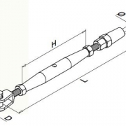 Kabelspanner voor kabelsysteem