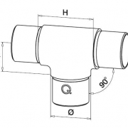 Buisverbinder T-stuk