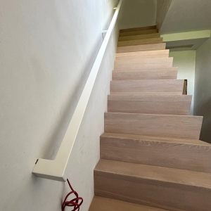 Handgreep gelakt wit L-koker